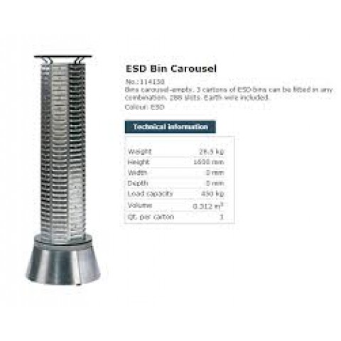 RA BC-ESD ESD BIN CAROUSEL (114158)